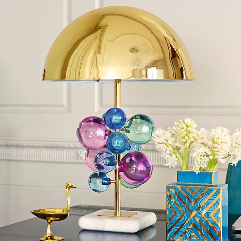 Lampe de table en cristal